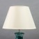 Highway lamp 16800/1GN E14 40W white-green 25x25x37 cm Risalux