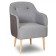 Alec chair TK 479 Apollo Dove, Apollo Grafit
