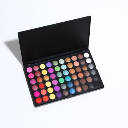 A set of decorative cosmetics (shadows for the eyelids, blush, lip gloss, correctors)-1