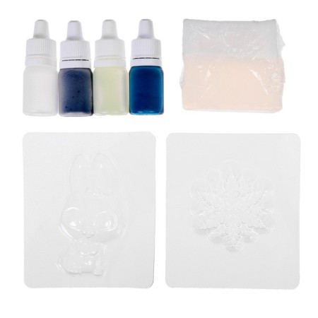 New Year's set for creativity. DIY soap "New Year! Winter night ", 2 forms-2