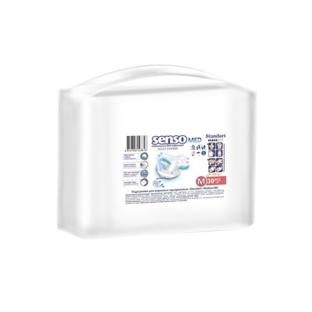 Disasters for adults "Senso Med" Standart M (70-120), 30 pcs