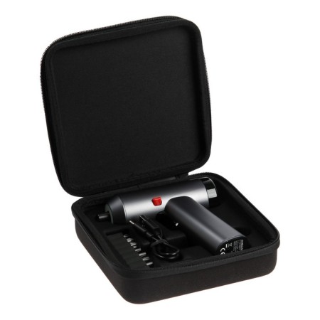 Battery screwdriver Tundra Pro, 3.6 V, 2 Ah, Li-Ion, 220 rpm, 12 items, case-15