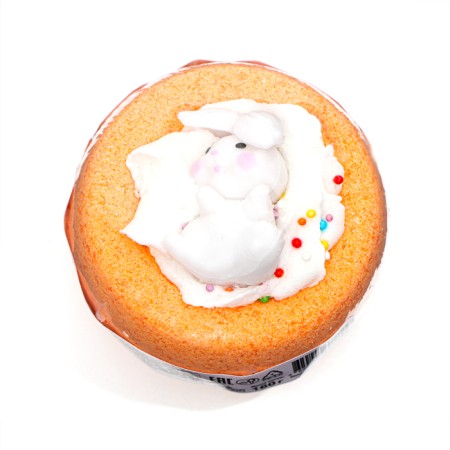 Happyki bath bomb "Ushastiki" with foam and a toy mix, 160 g-4