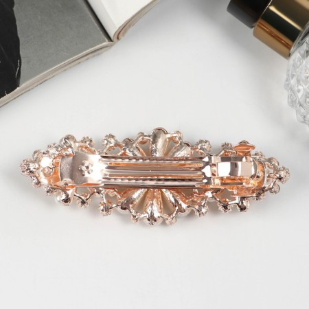 Hair hairpin "Milada" Flower, 9 cm-1