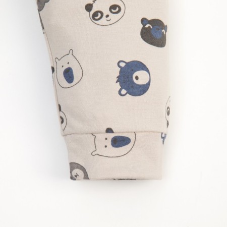 Set: jumper and pants crumb I am "Bear", height 80-86 cm, gray-6