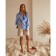 Women's shorts Minaku: Casual Collection Milk color, river 48