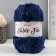Yarn "Fable Fur" 100% micropoliester 100m/100g (987 blue)