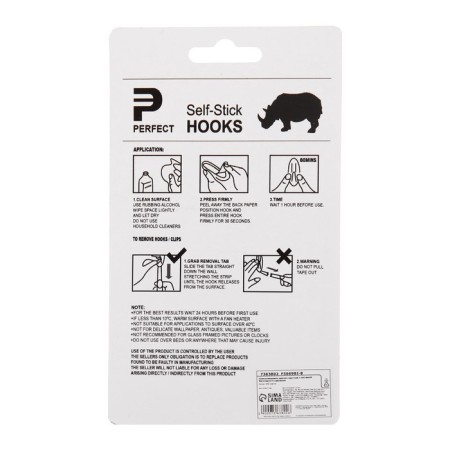 Hooks self -adhesive, round, with a system of universal removal, set, chrome, 2.5 x 5.5 cm, 2 pcs.-3