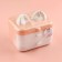 Sewing set, 37 items, in three -tier boxing, 11 × 9 × 9.5 cm, peach color