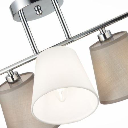 Ceiling EVOLUCE lamp. Sle300402-05. Prato. 5x40 watts, E14, 60x25x31.5 cm, chromium color-8