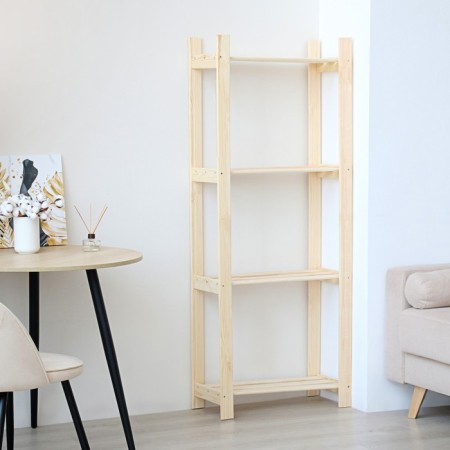 Wooden rack "Alpha plus" 159x64x28 cm-3
