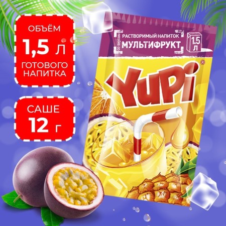 Soluble drink YUPI multifructor, 12 g