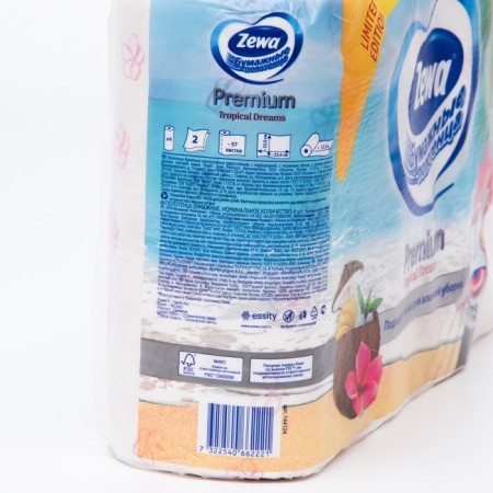 Paper towels Zewa Premium Decor, 2 layers, 4 pcs-4