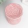 Aroma lamp ceramics "Tender rose" mix 8x8x8 cm