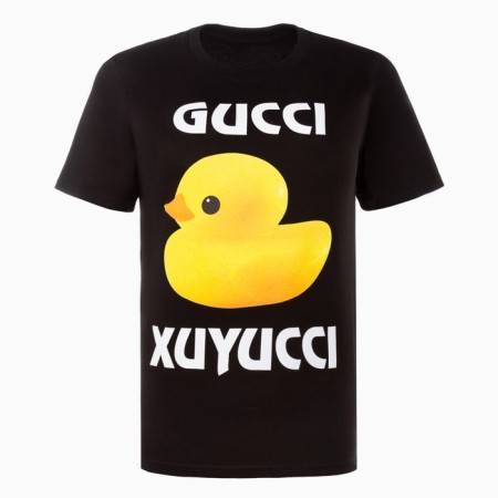 Women's T -shirt "Gucci Xuyucci", black color, size 48-7