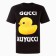 Women's T -shirt "Gucci Xuyucci", black color, size 48