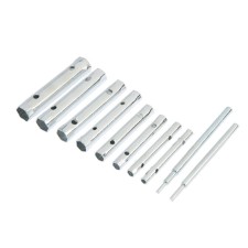 A set of keys of the end tubular tundra, galvanized, 6 - 22 mm, 2 cakes, 10 items