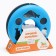 Cat toy "Mysterious Circle - Fish", Mouse on the spring and ball, 23 x 7 cm, blue/gray 79161