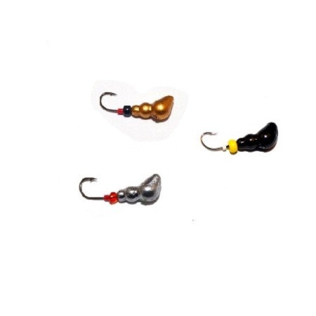 Mormyshki lead set 3 mix ant, D = 3.5 mm, 3 pcs.