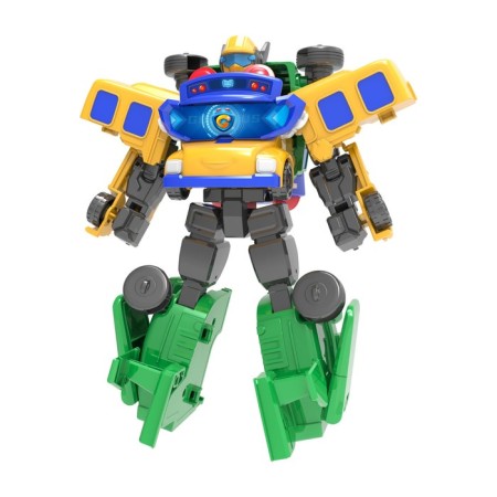 Gogo Bus robot transformer, school bus and pilot, 2 in 1