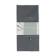 Pillowcase, size 50x70 cm, color anthracite