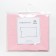 Pillowcase Ethel 50x70 cm, col. pink, 100% cotton, calico
