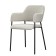 WENDY chair, 530 × 520 × 830 mm, book, color gray