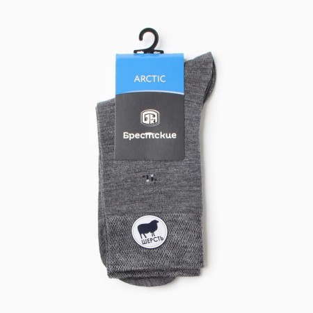 Male socks, gray color, size 27-2