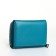 Women's wallet on magnet, blue color