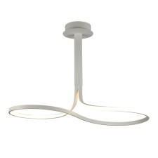 Люстра потолочная Mantra Nur, LED, 3200Лм, 4000К, 855х290х650 мм, цвет белый