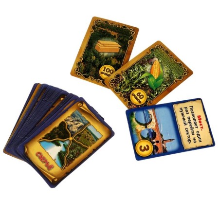 Board game "Great Colonists", 2-4 players, 7+-3