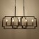 Chandelier 2739/5 E14 40W black and gold 29.5x7.8x25-97 cm Bayerlux