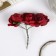 Decor for creativity "rose" (set = bouquet 6 flowers) mix 10 cm