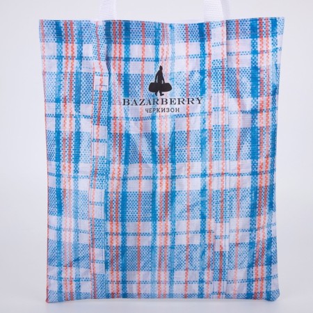 Bag Schoper Bazarberry, 35 x 0.5 x 40, without lightning, without lining, white-2
