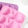 Form for decorations of the share "Easter", silicone, 23 × 15 × 2 cm, 12 cells, color mix
