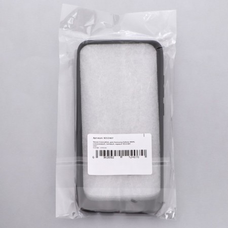 Innovation cover, for Samsung Galaxy A02S, silicone, matte, black-3