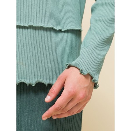 Female jumper, size 46, green color-4