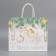 Package Gift Crafts "Silver", 25 x 22 x 12 cm, New Year