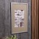 Photo frame pine С19 silver 35x50 cm (plastic screen)