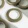Curtains, d = 4.1/7.5 cm, 10 pcs, bronze color