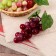 Flood "Matte grapes" 22 berries 12 cm, mix