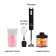 ECO-435HB blender, submersible, 800 watts, 500 ml, black color