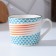 Ceramic mug “always the first”, 350 ml, white color