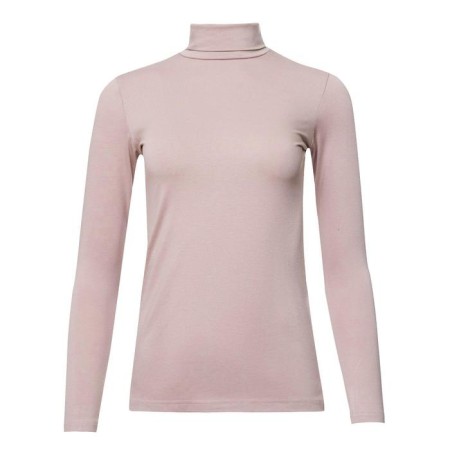Women's turtleneck Minaku: Basic Line, beige color, size 44-6
