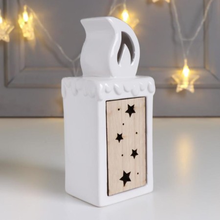 Souvenir ceramics, light "candle" 17.6x6x7.6 cm-4