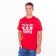 T -shirt male, red color, size 54