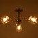 Chandelier 73184/3 E27 40W bronze 60x60x33.5 cm Bayerlux