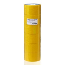 Adhesive tape Rosy Star yellow, 48 mm x 13 m