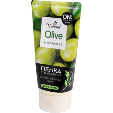 Wash foam on the Body Natural Olive, with olive oil, 120 g-7
