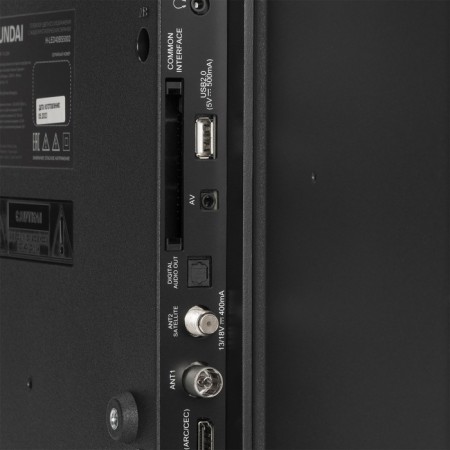 TV Hyundai H-LeD40BS5002.40 ", 1920x1080, DVB-C/T2/S2, HDMI 3, USB 2, Smarttv, Black-4